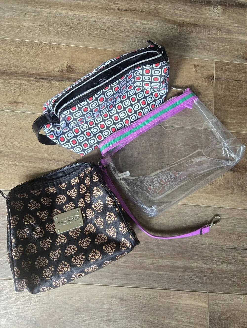 Large Cosmetic Bag Trio – Travel & Everyday Use